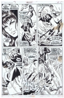 Heck / Everett - AA 7 p9 Black Widow Fight Comic Art